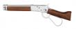 Winchester M1873 Randall "Mare's Leg" Gas Power Lever Action Full Wood & Metal Silver-Chrome by A&K